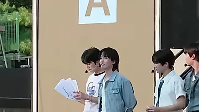 ONF braves 31°C heat and 80% humidity during Seoul Land busking performance