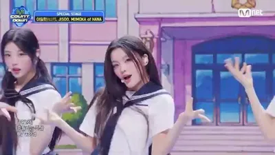 ILLIT logra una presentación impecable en 'I Got Your Back' junto a Jisoo y Momoka