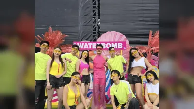 54-year-old Park Jin-young reveals Waterbomb challenge, "Are you coming?"