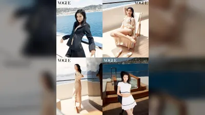 Kim Tae-ri en un yate en el Mediterráneo, se revela una sesión fotográfica con una atmósfera inigualable