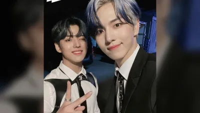 Pentagon's Hongseok goes on an outing with fellow member Hui… Latest look in all-black outfit