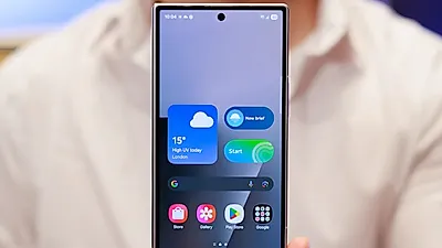 J-Hope's 'passport-style' smartphone in hand, Galaxy Z