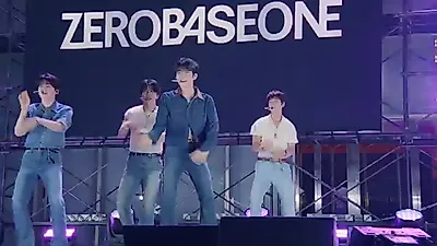 ZEROBASEONE's surprise appearance shakes up Shinjuku, Tokyo, as guerrilla event thrills Japanese fans