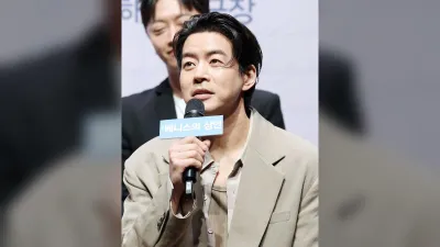 Estreno de la obra de teatro 'El mercader de Venecia', el actor Lee Sang-yoon