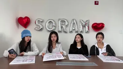 Candy Shop's SORAM Birthday Party: Members Share Fig Cake and Handwritten Letters