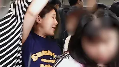 Comedian Kang Yu-mi's rage explodes on a crowded subway? A hyper-realistic vlog titled "It's my fault for being born"