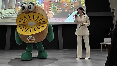 강나미, "피곤함은 영양 부족 때문"... 제스프리 키위로 전하는 영양 섭취 메시지