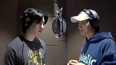 Super Junior-83z shows passion for perfection in the 'ONSAEMIRO' recording studio