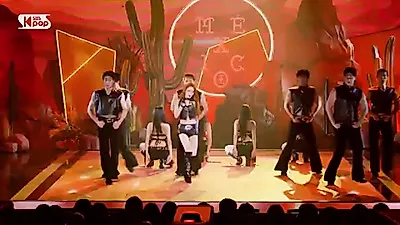 Chungha dominates Inkigayo with a fiery 'México' performance