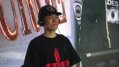 박재범 시카고 공연 현장, "에너지가 대단하다" 관객 향한 인사