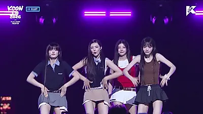 ILLIT KCON LA 2026 舞台视频公开仅12天播放量突破100万次