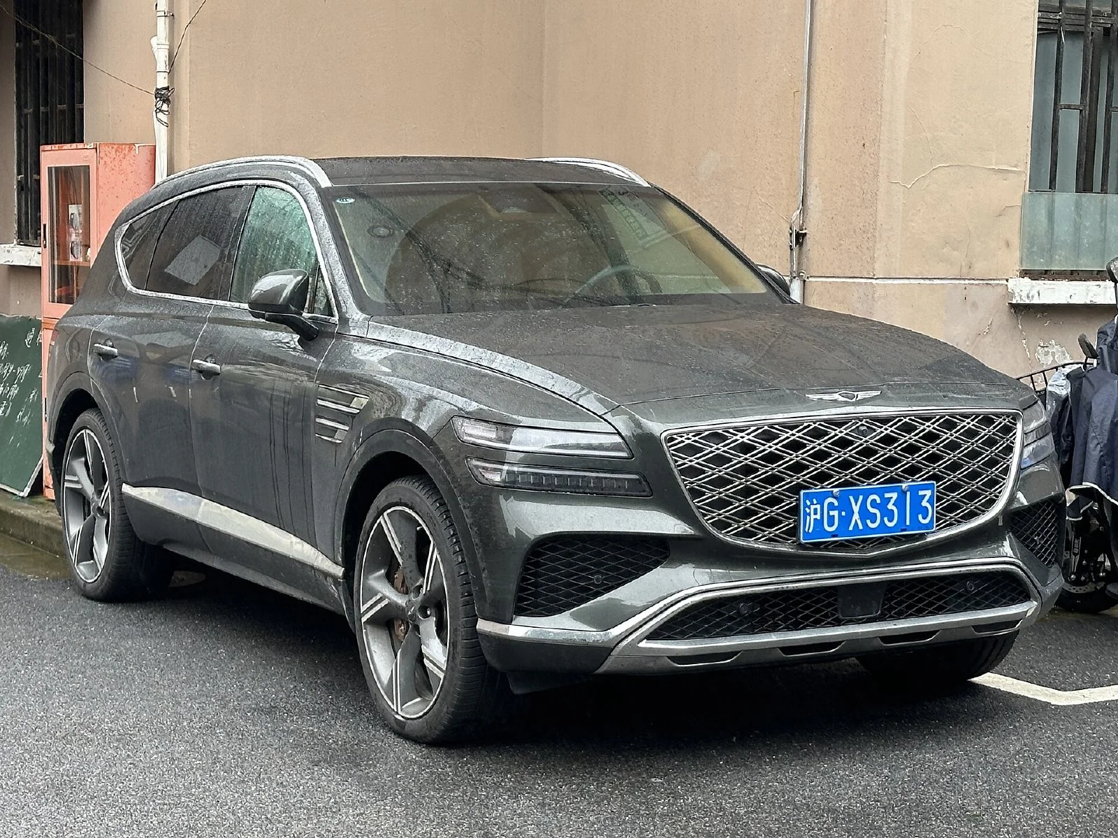 기존 제네시스 GV80 차량