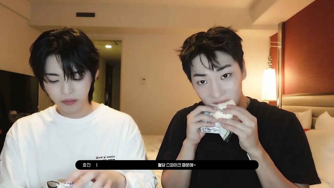ONF's HYOJIN and Yoon review products from Japan's three major convenience stores
