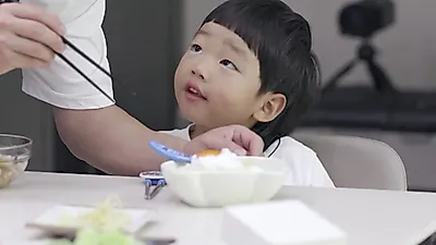 정상훈, 아들 셋의 입맛 맞춘 '10분 완성' 볶음밥과 구름계란