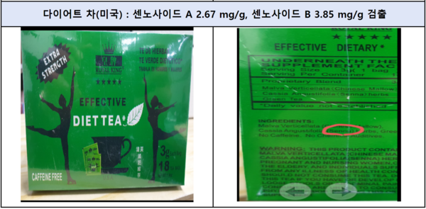 불법 체중조절(다이어트) 식·의약품 제조·판매업자 적발 (사진 2)